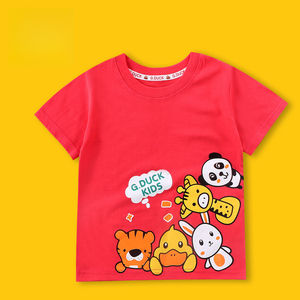 <strong>Cartoon</strong> Children's Breathable Knitted 100% Cotton Short Sleeve Casual <strong>T-shirt</strong> for Boys Girls Summer Wear - Product Image 6