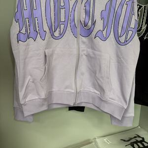 Oferta Especial Sudadera con Capucha Oversize de Algodón 100% de Alto Gramaje con Estampado 'Mixed Emotions' de Alta Calidad, Estilo Vintage para Hombre - Product Image 6