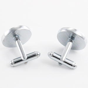 Tùy chỉnh thiết kế ban đầu đám cưới Khuy măng sét nhà sản xuất kim loại trống Khuy măng sét cho nam giới - Product Image 6