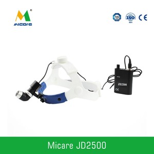 Lámpara Quirúrgica LED JD2500 con Batería Recargable y Diadema Ajustable para Exámenes Dentales, Médicos y ORL - Product Image 4