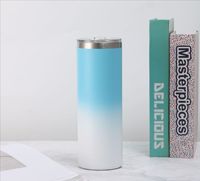 Vaso Térmico de Acero Inoxidable 304 de Doble Capa, Diseño Simple, Aislamiento al Vacío, Portátil, para Coche, para Café, para Viajes