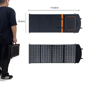 Chargeur solaire portable pliable Fullsun Manufacturer 60W, panneau solaire pour le camping et la randonnée - Product Image 3