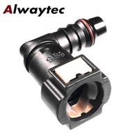 Connecteur rapide de carburant de haute qualité 9,89 mm type 90 180 degrés, raccord de conduite de carburant pour moteur de voiture