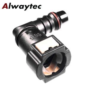 उच्च गुणवत्ता 9.89mm प्रकार 90 180 डिग्री ईंधन त्वरित कनेक्टर ईंधन लाइन कनेक्टर फिटिंग के लिए कार इंजन - Product Image 3