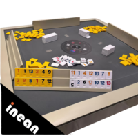 Nouvelle Table de Mahjong de Luxe Moderne Entièrement Automatique 2026 avec Conception Inclinée et Gain de Place
