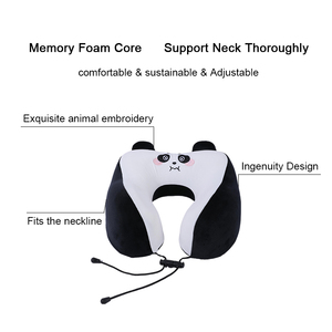 Thêu thoải mái Bộ nhớ bọt cổ gối hoàn hảo cho du lịch thư giãn văn phòng - Product Image 3