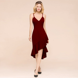 Abito da <span class=keywords><strong>ballo</strong></span> latino di alta gamma da donna, nuovo stile, professionale per esami di danza, nero senza spalline in seta/cotone LQ426 - Product Image 3
