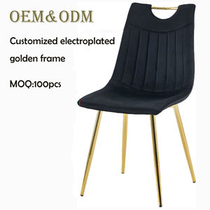 Sillas de Comedor Italianas de Lujo, Tapizadas y Suaves, con Patas de Metal, Modelo <span class=keywords><strong>Edia</strong></span> Poltrona - Product Image 4