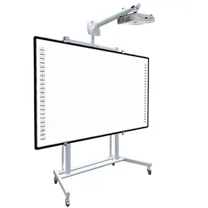학교와 회의를 위한 1 개의 상호 작용하는 whiteboard에서 똑똑한 디지털 방식으로 전부