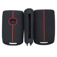 Housse de protection pliable en silicone pour clé de voiture Mazda 3 New Axela CX-4 M3 nouvelle génération avec colle latérale