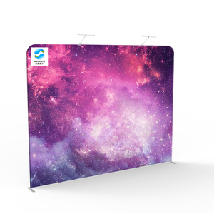 तेजी से सेटअप पोर्टेबल एल्यूमीनियम कपड़े मुक्त खड़े डबल साइड शादी पृष्ठभूमि स्टैंड - Product Image 6