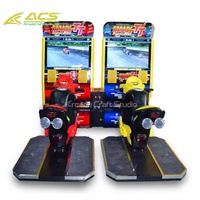 Simulateur de course moto deux places ACS le plus populaire, machine de jeu d'arcade à monnayeur, en anglais, Arcade Craft Studio