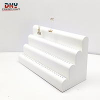 Support d'exposition pour boucles d'oreilles à plusieurs niveaux avec logo personnalisé en gros pour bijoux de perçage, bijoux de corps