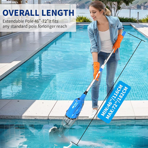 Aspiradora de <span class=keywords><strong>piscina</strong></span> inalámbrica, recargable, aspiradora de mano para piscinas sobre el suelo y enterradas - Product Image 5