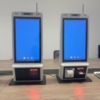 Système de point de vente tactile 21,5 pouces, directement de l'usine, caisse enregistreuse Android avec imprimante thermique 80 mm, lecteur de codes-barres 1D 2D