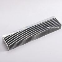 6063 6061 noir argent anodisé cnc fraisage extrusion dissipateur thermique profilé radiateur en aluminium extrudé onduleur solaire dissipateur thermique