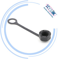 Tapa Antipolvo M12 Personalizada con Conector Hembra/Macho, Tapa de Protección Circular Impermeable