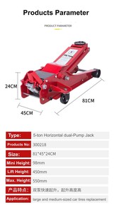 Hydraulic <strong>jack</strong> For <strong>small</strong> <strong>cars</strong> &amp; SUV, Supplied By The Manufacturer, Automotive Maintenance Hydraulic Tool, 3T Low Position - Product Image 5