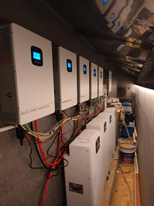 Inversor Solar Híbrido de 6.2KW, Onda Sinusoidal Pura, Monofásico, 50/60Hz, 94% de Eficiencia, Fuera de la Red, con MPPT para Uso Doméstico - Product Image 6