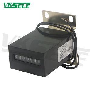 Contador electromagnético de 7 dígitos de ventas directas de fábrica Weikesen, contador de frecuencia de plástico para autobús AC110V AC220V AC24V DC24V - Product Image 2