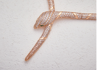 Nouveau Collier de Luxe en Cuivre 2026, Collier Ras du Cou Argenté et Doré, Accessoires de Bijoux pour Femme, Idéal Cadeau