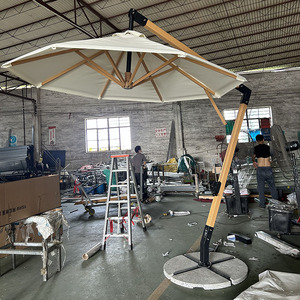 Sombrilla de Jardín de Lujo para <span class=keywords><strong>Patio</strong></span>, Restaurante, Hotel, Comercial, Grande, para Playa - Product Image 2