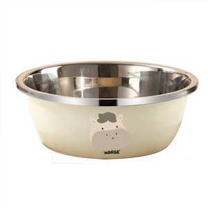 Bol en acier inoxydable pour la cuisine avec motif cheval, réutilisable, qualité 304, multifonctionnel pour le lavage et le mélange - Product Image 1