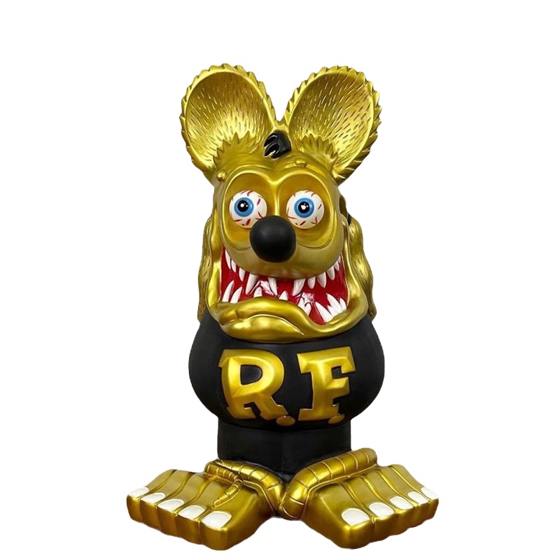 金色 RAD FINK Rat Fink 金色 RAT FINK FULL COLOR GOLD RAME ver. - SECRET BASE