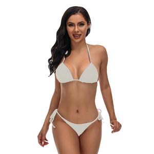 Populaire Sexy Split Micro <span class=keywords><strong>Mini</strong></span> Bikini Maillot De Bain Avec Bretelles Et Halter Neck Triangle <span class=keywords><strong>String</strong></span> Bikini Maillots De Bain - Product Image 5