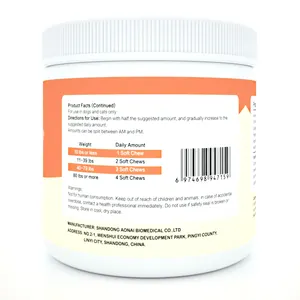 Wholesale Natural Supplement Liver Support Soft Chews Liver Function Immune System With Milk Thistle For Pet Supplement