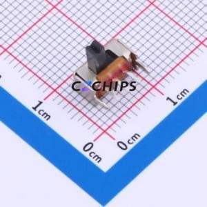 HX SK12D07VG5 Slide Switch Through hole Component (THT) Switch Single Pole Double Throw Rectangle Pin Header PC Pin 8.7mm - Product Image 1