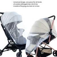 Moustiquaire universelle économique et respirante pour poussette, siège auto et berceau – Protection anti-insectes pour bébé