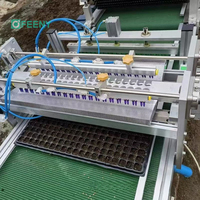 Semoir automatique à tambour avec moteur et boîte de vitesses tout-en-un pour le remplissage, le compactage et la plantation de semis de céréales et de légumes