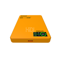 Batterie externe métallique ultra-fine, entièrement en métal, 5 couleurs tendance au choix