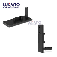 Prise antipoussière en caoutchouc, silicone étanche, micro USB Type C, mm