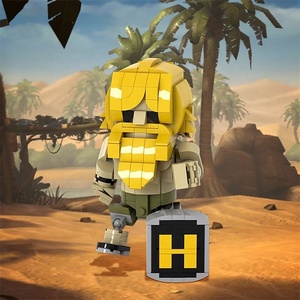 Funbuild Velho Homem Mini Figura De Ação MOC-185391 Jogo METAL SLUG VELHO HOMEM Brickheadz Modelo Toy <span class=keywords><strong>Building</strong></span> <span class=keywords><strong>Blocks</strong></span> Set - Product Image 2