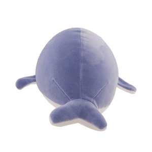 Biancheria da letto per bambini peluche morbido peluche animale coccole cuscino amico, taglia unica, Mini simpatico squalo peluche bambino blu 9.8 pollici di lunghezza - Product Image 4