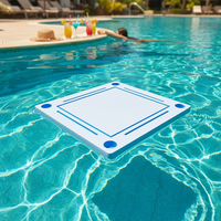 Nouvelle Arrivée Table de Mahjong Flottante en EVA pour Piscine à Vendre, Table Flottante Domino pour Fêtes en Extérieur, Planche de Mahjong pour Piscine