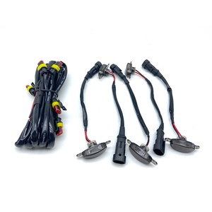 ADT 5 pièces Feux de positionnement LED pour calandre avant, lentille ambre, jaune fumé - Product Image 6