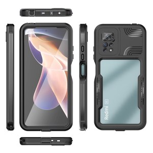 Pour <span class=keywords><strong>Xiaomi</strong></span> <span class=keywords><strong>Redmi</strong></span> <span class=keywords><strong>Note</strong></span> <span class=keywords><strong>11</strong></span> Pro 5G 4G IP68 étui étanche à la poussière antichoc <span class=keywords><strong>coque</strong></span> de téléphone <span class=keywords><strong>coque</strong></span> de couverture de téléphone - Product Image 6