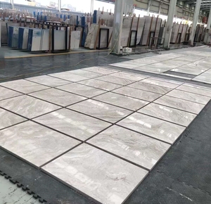 Màu xám tưởng tượng đá cẩm thạch tường ốp đám mây tĩnh mạch màu xám đá cẩm thạch cho bàn - Product Image 6