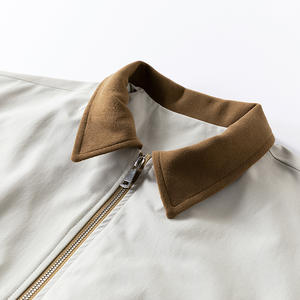 Chaqueta explosiva con logo personalizado para hombre, nueva colección de otoño, cuello béisbol, chaqueta corta cómoda y a la moda. - Product Image 5