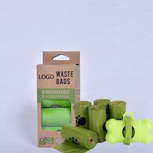 Bolsas para excremento de perro portátiles OEM ODM, ecológicas y biodegradables, para productos de limpieza de mascotas - Product Image 4