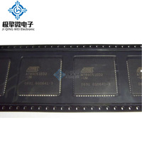 JQW AT89C51ED2 AT89C51ED2-UM AT89C51ED2-SLSUM Nuevo Microcontrolador Original de 8 Bits, Circuito Integrado Flash PLCC44, Componente Electrónico, Precio Real