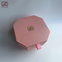 ROGOOD Coffret cadeau de parfum créatif en papier texturé emballé avec plusieurs compartiments pour emballage de parfum de luxe P2127