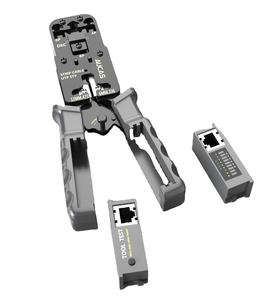 Rj45 Multifunctionele Netwerkkabel <span class=keywords><strong>Tester</strong></span> Tool Voor 6p6c 8p8c Connector Crimping Stripping Plier 4 In1 Bekabeling Test Functies - Product Image 3