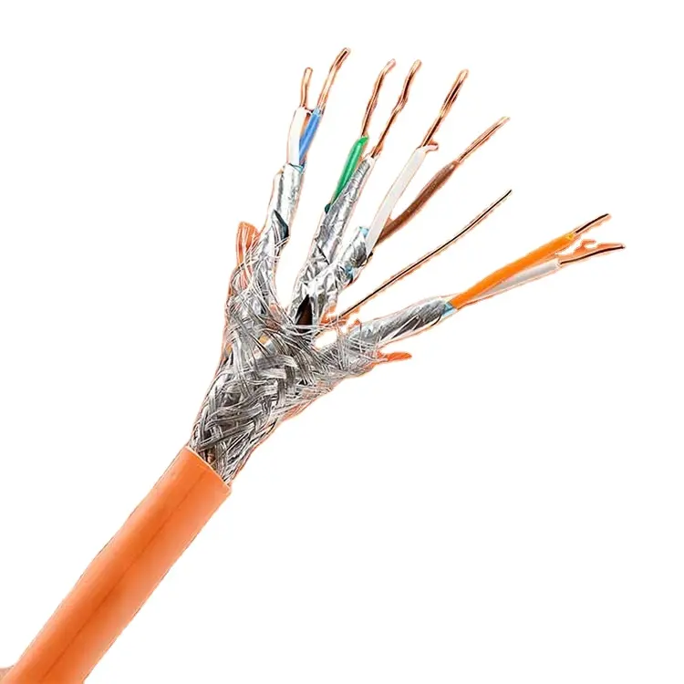 Ethernet Cat6 Netwerk Sftp Kabel Lszh Cat7 Afgeschermde Outdoor 1000ft Lan Cat 8 Draad