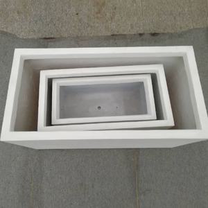 Pots de fleurs en fibre d'argile de haute qualité, écologiques, avec trou de drainage, pour la décoration de jardin à domicile, vente en gros directe d'usine - Product Image 5