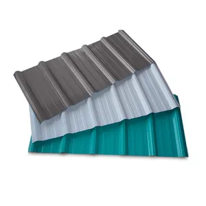 Không Thấm Nước PVC Bảng Điều Khiển Mái UPVC Nhựa Lợp Sheets Đối Với Đổ