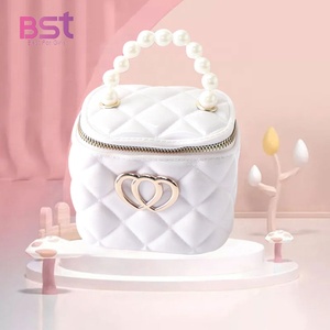 Sac pour enfants, mignon bébé rose petit téléphone portable cosmétique rouges à lèvres princesse jouer argent bijoux porte-monnaie <span class=keywords><strong>maquillage</strong></span> jouets pour filles - Product Image 4